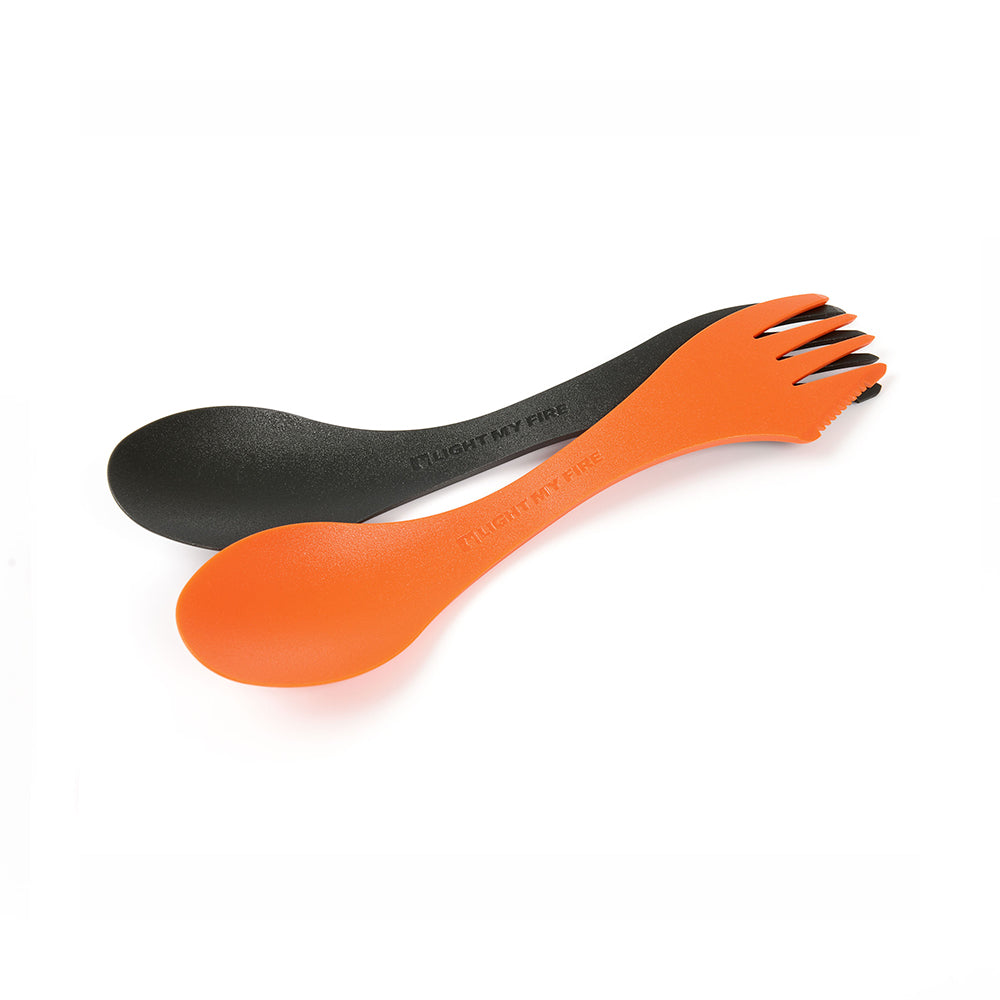 Light My Fire Spork BIO 2-pack - rustyorange/slatyblack