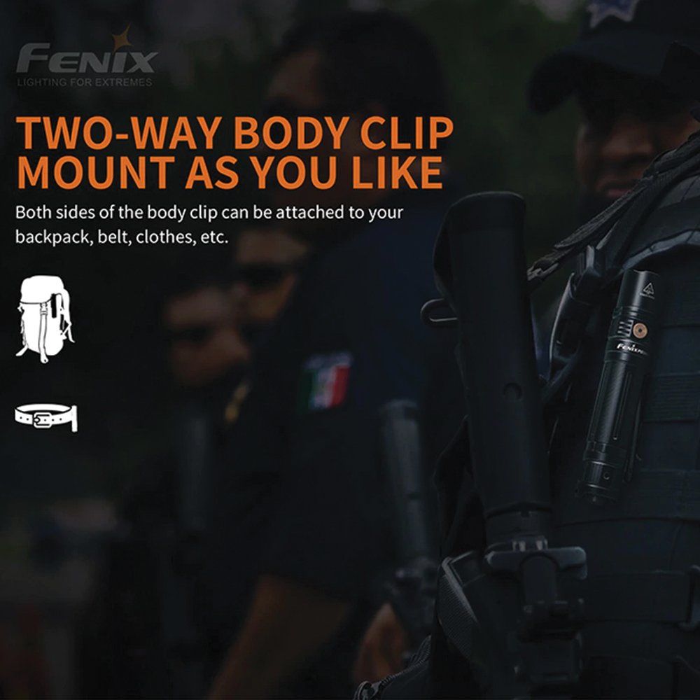 [Special Bundle 2 For 1] Fenix PD36R Rechargeable Flashlight + (Free) E01 V2.0