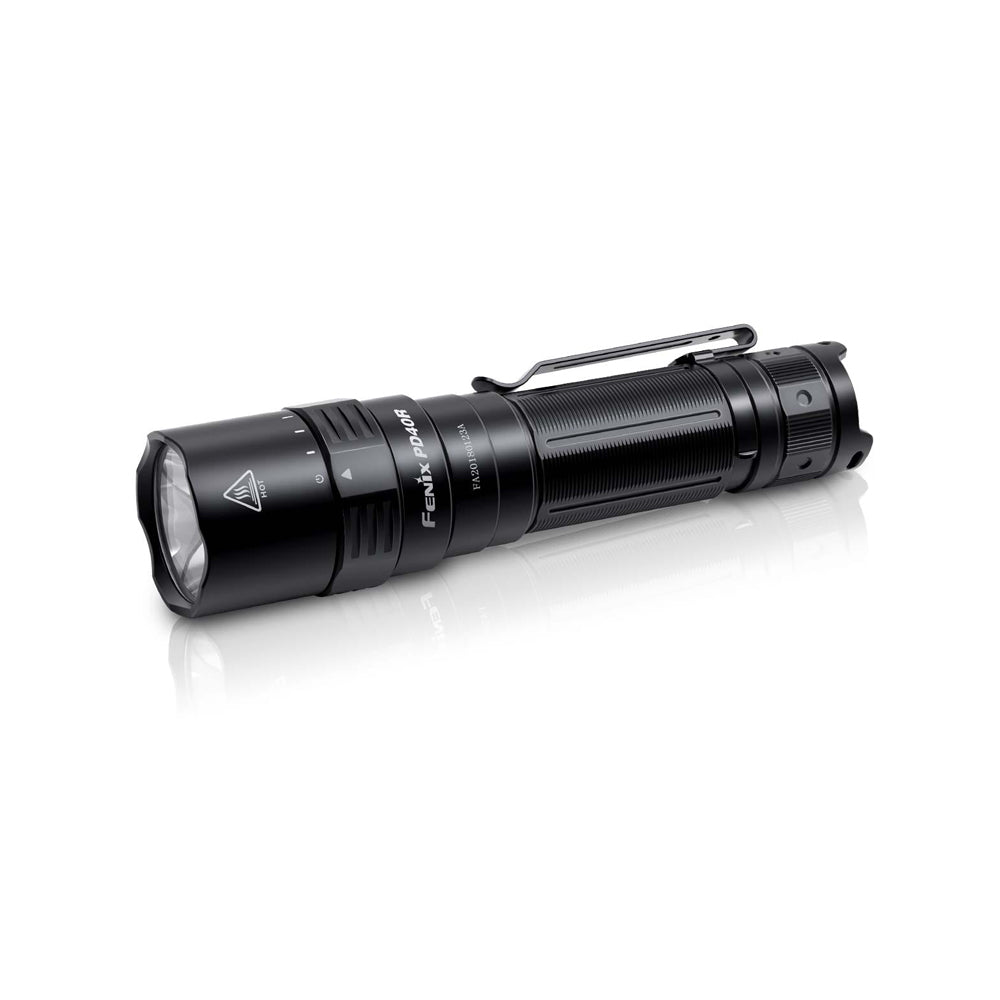 Fenix PD40R V2.0 Tactical Flashlight - 3000 Lumens Rechargeable Tactical Flashlight