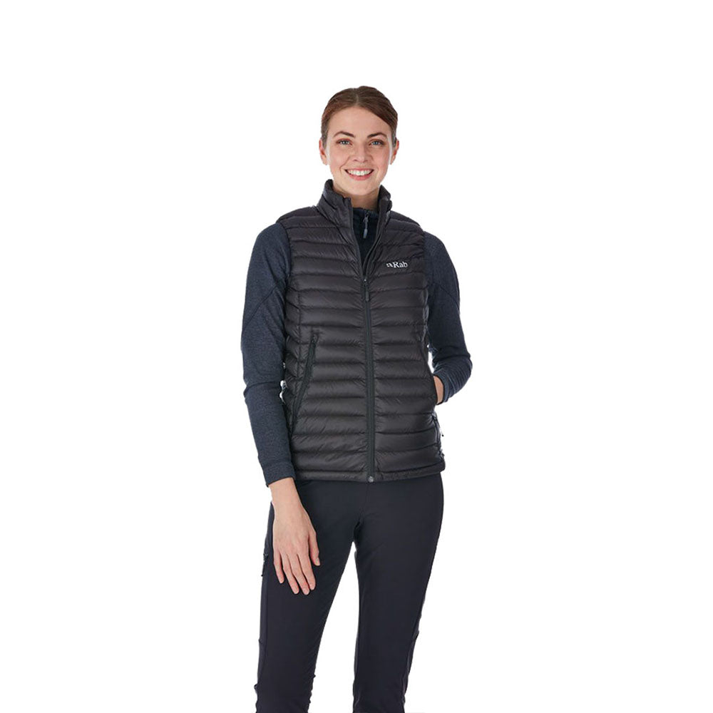 Rab Microlight Vest Women’s Black/Seaglass