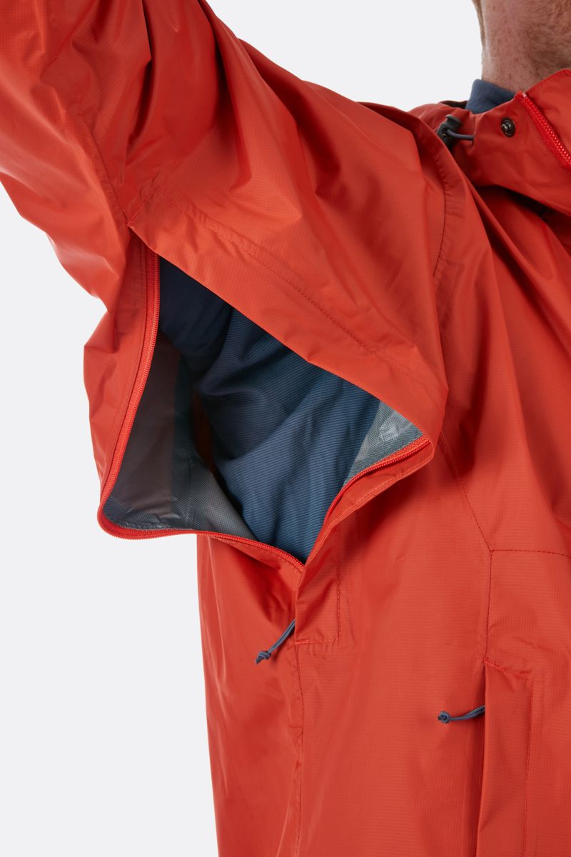 Rab Downpour Jacket - Firecracker