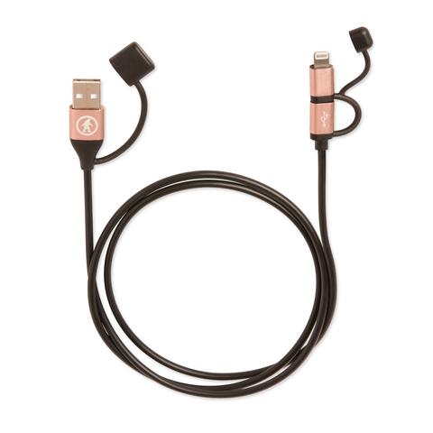 Outdoor Tech Calamari Dos - Lightning & Micro USB Cable