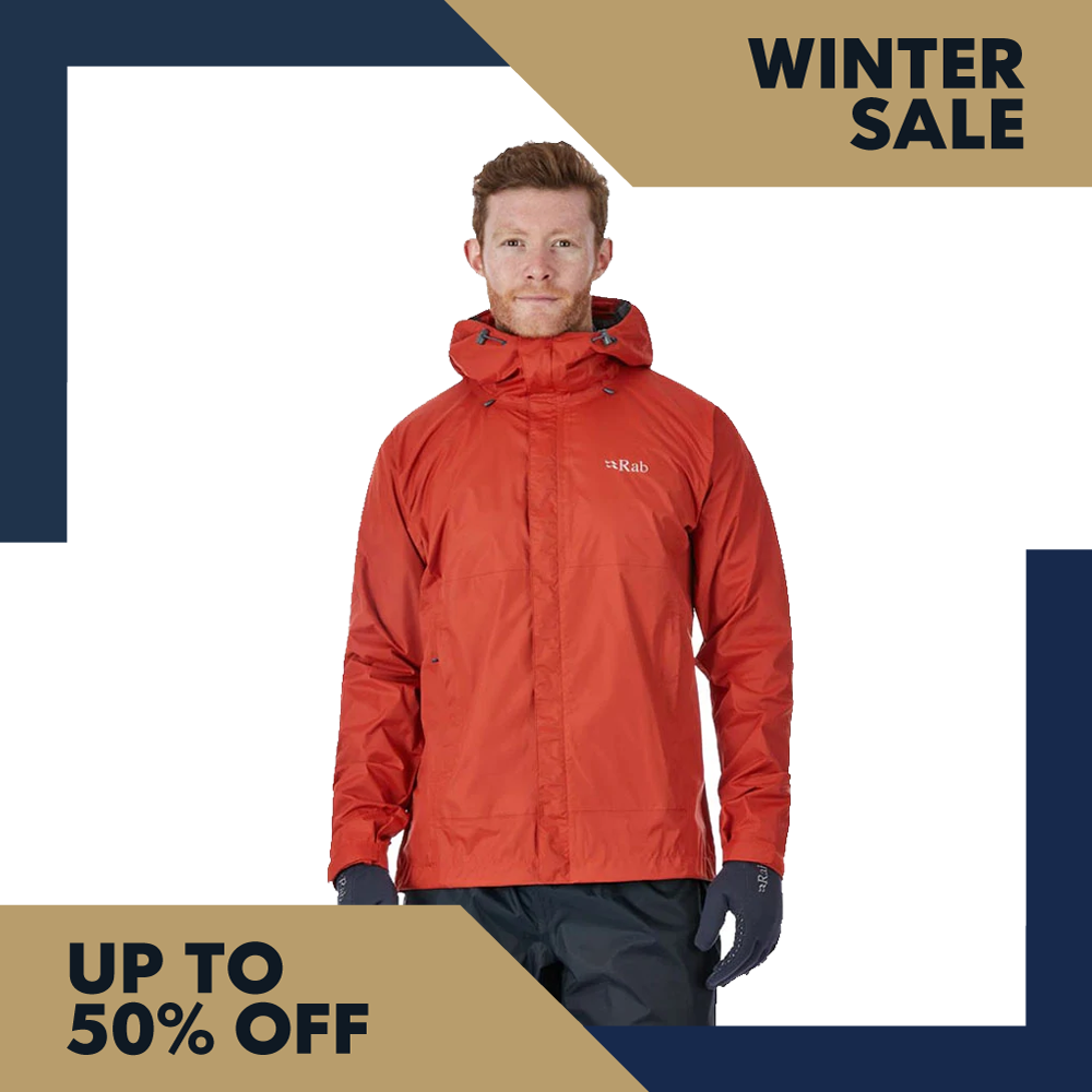 Rab Downpour Jacket - Firecracker