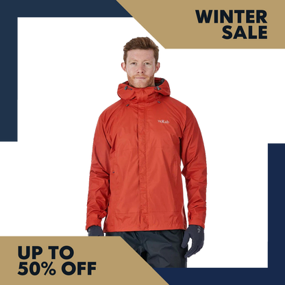 Rab Downpour Jacket - Firecracker