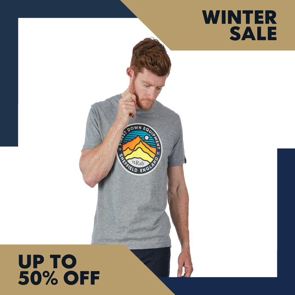 Mens rab t shirt top sale