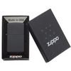 Zippo 218 Classic Matte Black - Refillable Windproof Lighter