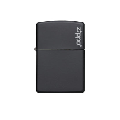 Zippo 218ZL Black Matte With Zippo Logo - Refillable Windproof Lighter