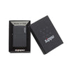 Zippo 218ZL Black Matte With Zippo Logo - Refillable Windproof Lighter